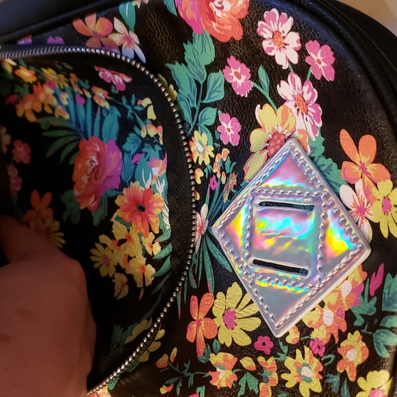 Colorful Flower Mini Backpack - Picture 3 of 4
